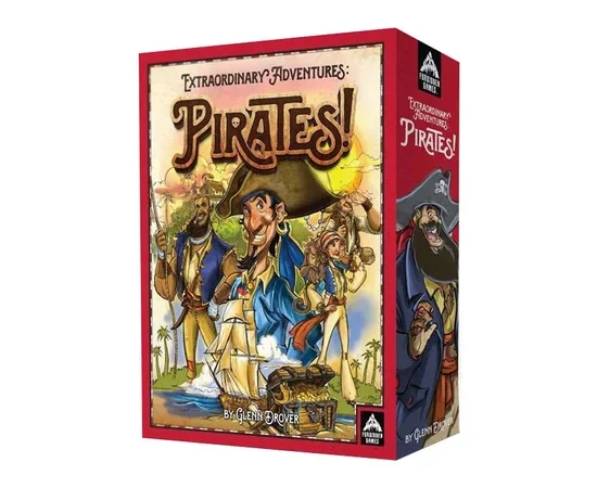 DICE CUP BOARD GAME Extraordinary Adventures: Pirates