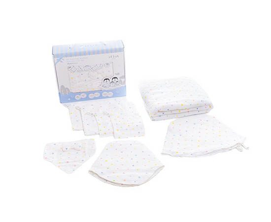 IFLIN BABY Playful Stars -  My Essential Bamboo Newborn Gift Set