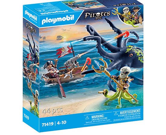 PLAYMOBIL PIRATES BATTLE WITH THE GIANT OCTOPUS