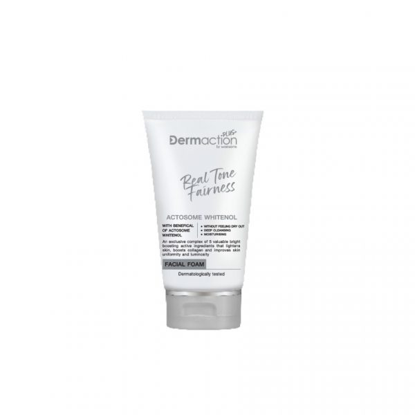 Dermaction Plus By Watsons Real Tone Fairness Facial Foam 30 ml. Оригинал