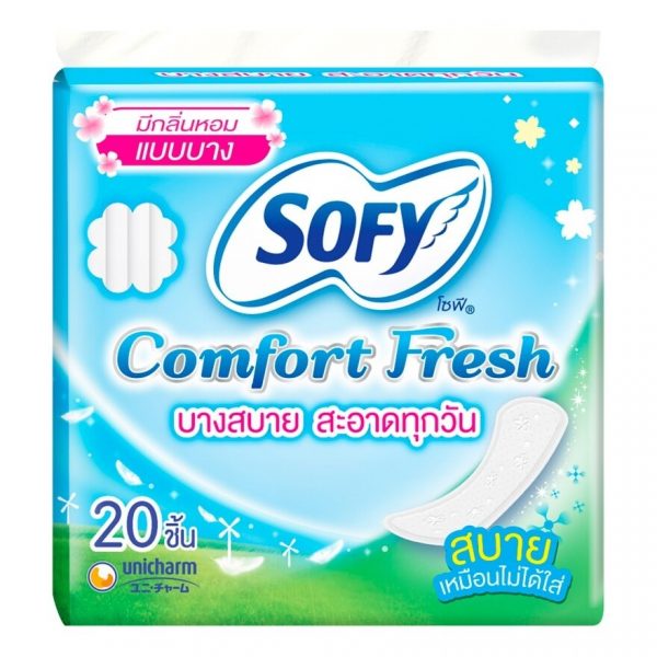 Sofy Pantiliner Slim Comfort Fresh Relax Aroma 20 Pcs. Оригинал