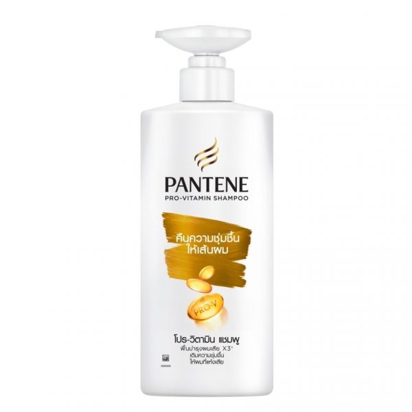 Pantene Shampoo Pro-Vitamin Daily Moisture Renewal 380 Ml.แชมพูบำรุงผมชุ่มชื่น Оригинал