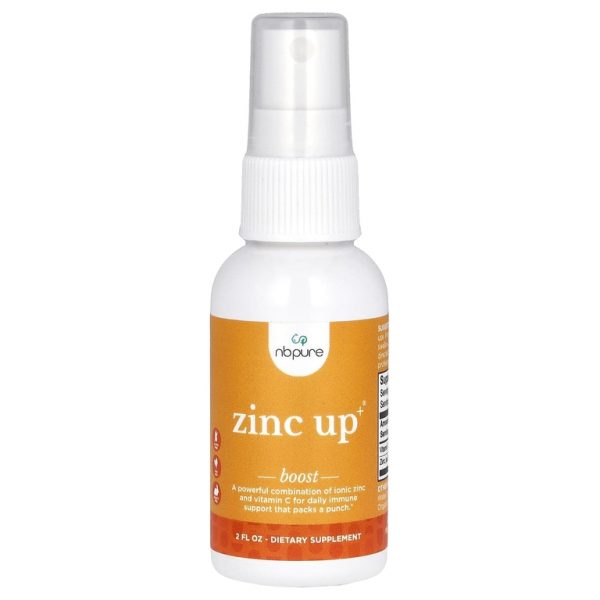 NB Pure, Zinc Up+, 2 жидких унции