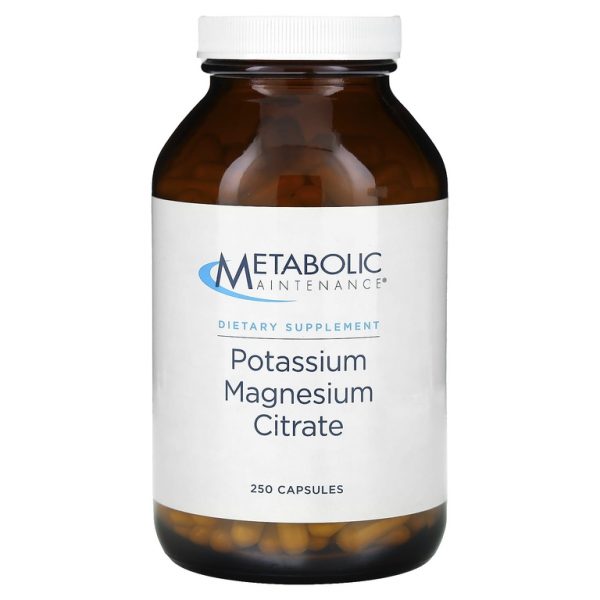 Metabolic Maintenance, Цитрат калия и магния, 250 капсул