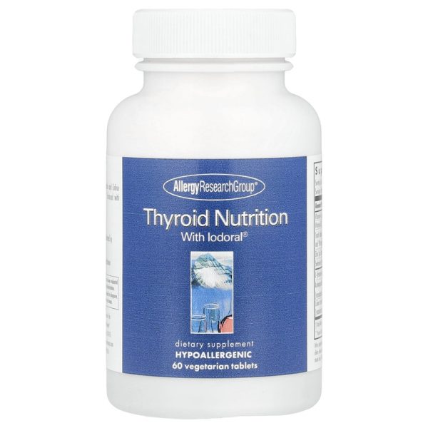 Allergy Research Group, Thyroid Nutrition, средство с Iodoral® для щитовидной железы, 60 вегетарианских таблеток