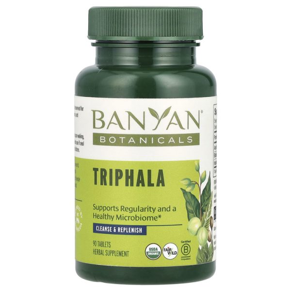Banyan Botanicals, трифала, 90 таблеток