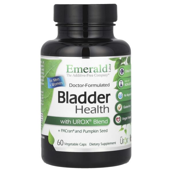 Emerald Laboratories, смесь Urox®, для здоровья мочевого пузыря, для мужчин и женщин, 60 вегетарианских капсул