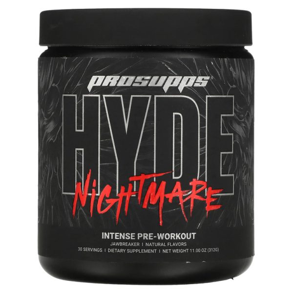 ProSupps, Hyde Nightmare, Intense Pre-Workout, Jawbreaker, 11 oz (312 g) (Товар снят с продажи)