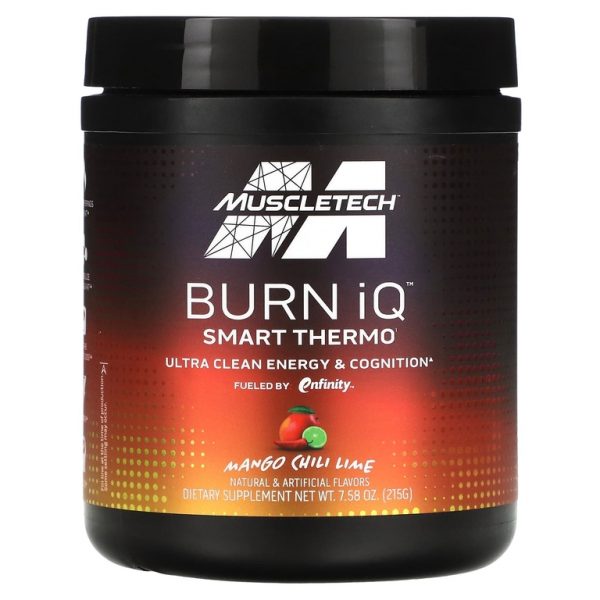 MuscleTech, Burn iQ™, Smart Thermo, манго, чили и лайм, 215 г (7,58 унции) (Товар снят с продажи)