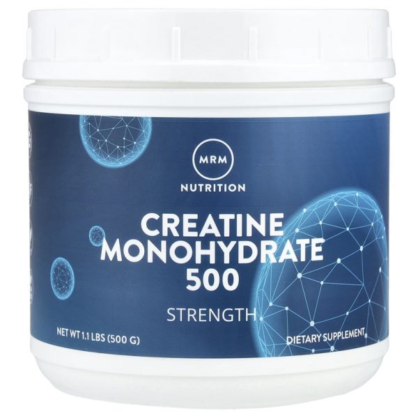 MRM Nutrition, Моногидрат креатина 500, 500 г (1,1 фунта)