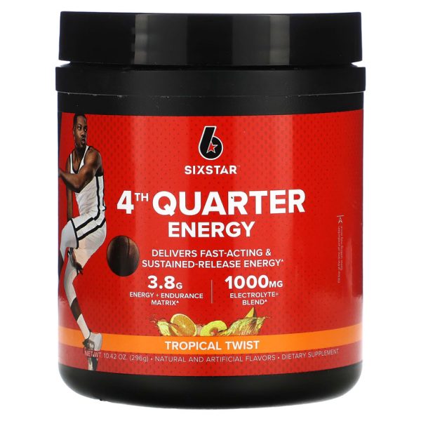 SIXSTAR, 4th Quarter Energy, Tropical Twist, 296 г (10,42 унции) (Товар снят с продажи)