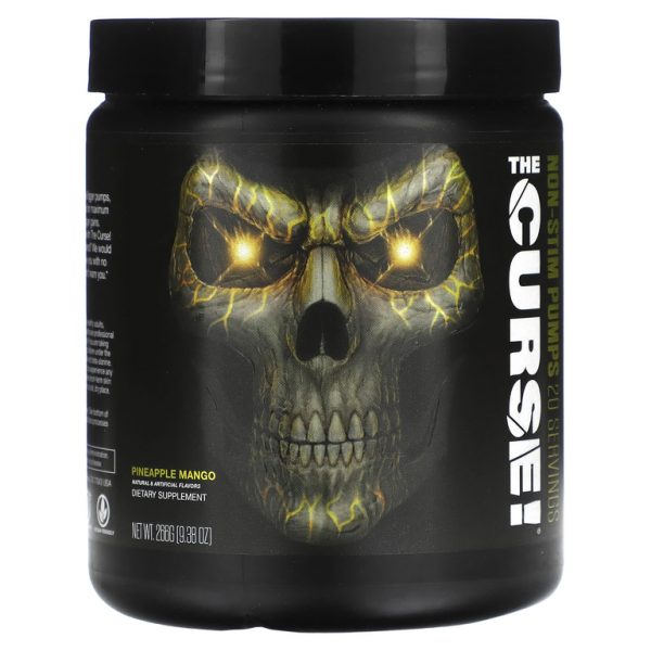 JNX Sports, The Curse, добавка для роста мышц без стимуляторов, со вкусом ананаса и манго, 266 г (9,38 унции) (Товар снят с продажи)