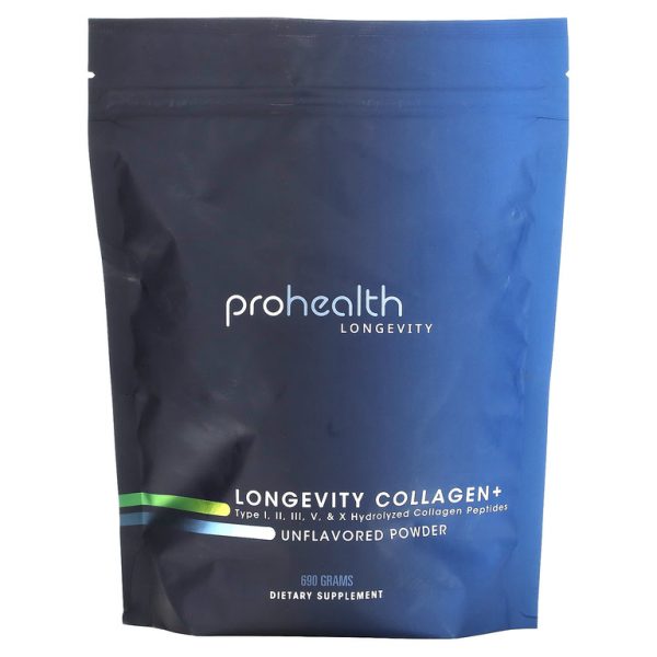 ProHealth Longevity, Пептиды коллагена Longevity, без добавок, 690 г (1,52 фунта)