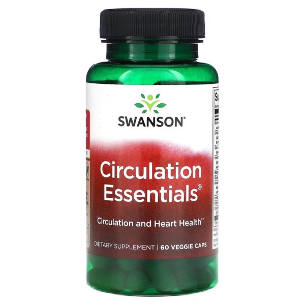Swanson, Circulation Essentials, 60 растительных капсул (Товар снят с продажи)