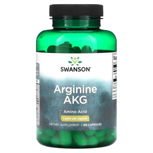 Swanson, Аргинин AKG, 1000 мг, 90 капсул