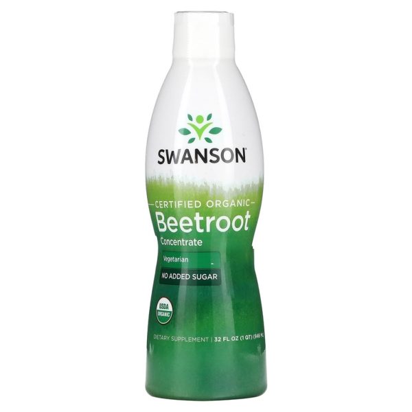 Swanson, Сертифицированный органический концентрат свеклы, 946 мл (32 жидк. унц.) (Товар снят с продажи)