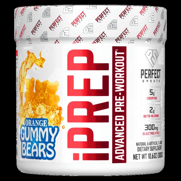 PERFECT Sports, iPrep, Advanced Pre-Workout, апельсиновые мармеладки, 300 г (10,6 унции)