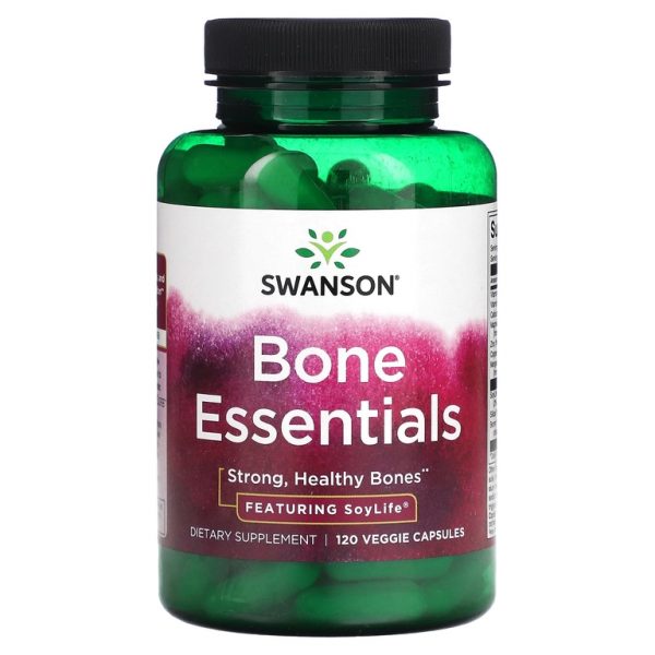 Swanson, Bone Essentials с SoyLife, 120 растительных капсул (Товар снят с продажи)