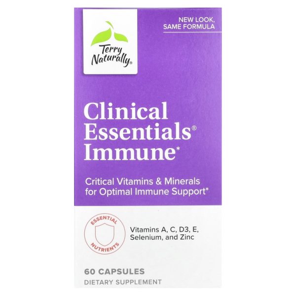 Terry Naturally, Clinical Essentials, для иммунитета, 60 капсул (Товар снят с продажи)