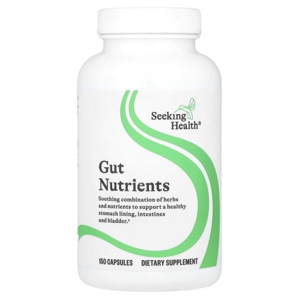 Seeking Health, питательные вещества для кишечника, 150 капсул