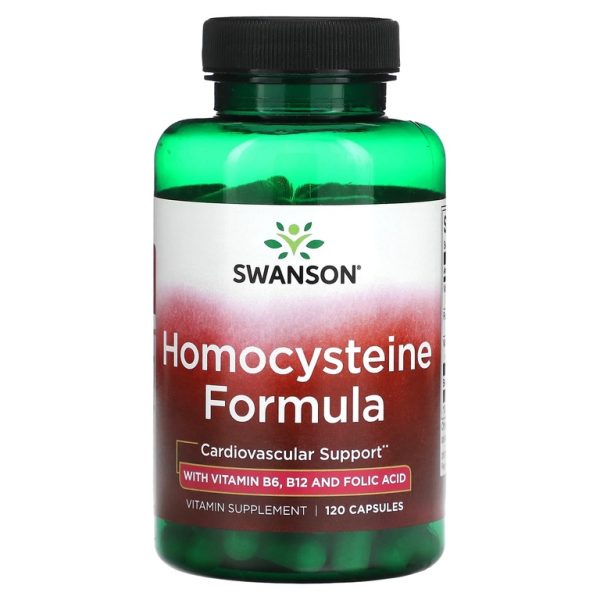 Swanson, Формула гомоцистеина, 120 капсул (Товар снят с продажи)