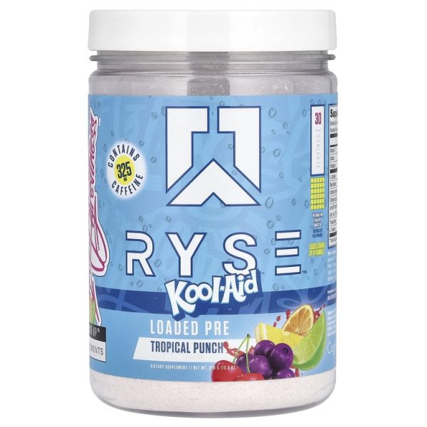 RYSE, Loaded Pre, Kool-Aid, тропический пунш, 378 г (13,3 унции) (Товар снят с продажи)