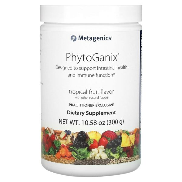 Metagenics, PhytoGanix, тропические фрукты, 300 г (10,58 унции)