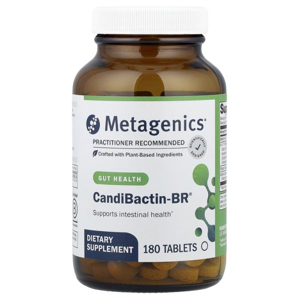 Metagenics, CandiBactin-BR®, добавка для здоровья кишечника, 180 таблеток