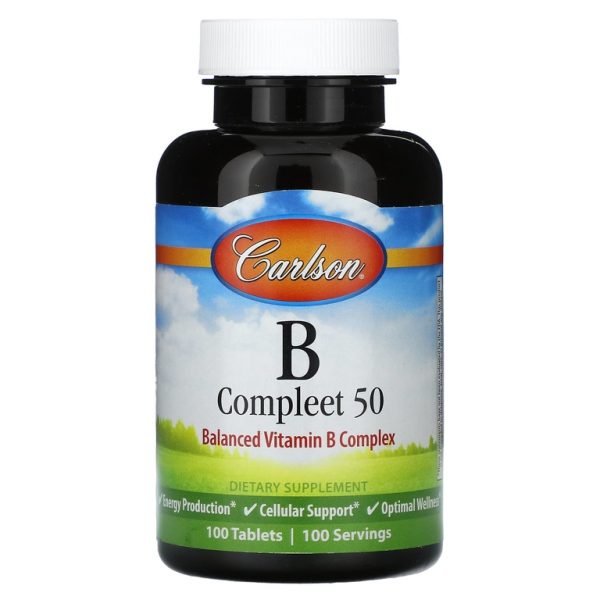 Carlson, B Compleet 50, 100 таблеток (Товар снят с продажи)