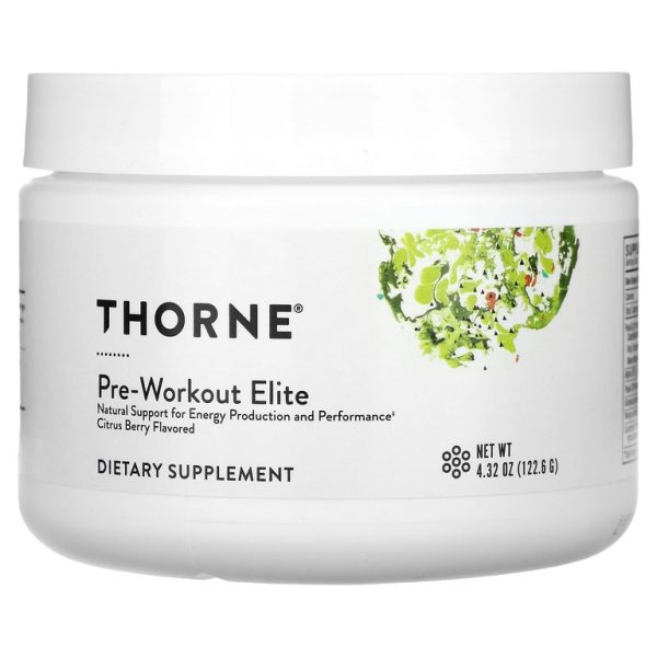 Thorne, Pre-Workout Elite, цитрусовые, 122,6 г (4,32 унции)