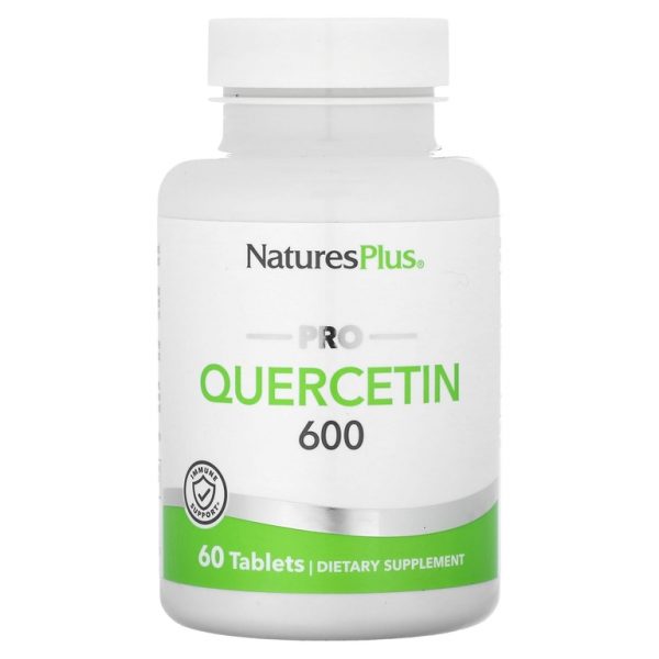 NaturesPlus, Pro Quercetin 600, 60 таблеток (600 мг в одной таблетке)