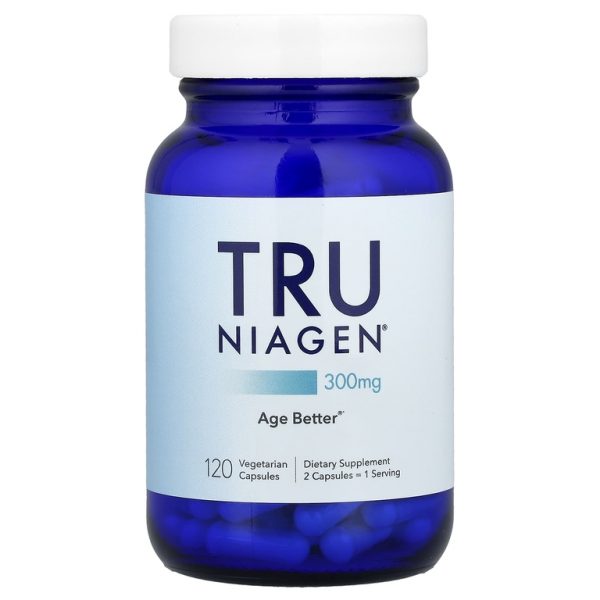 Tru Niagen, Никотинамид рибозид хлорид, 150 мг, 120 вегетарианских капсул