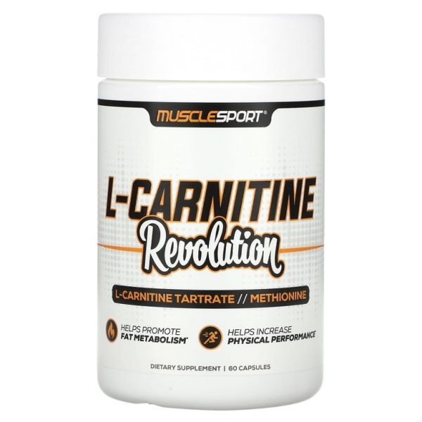 MuscleSport, L-карнитин, Revolution`` 60 капсул (Товар снят с продажи)
