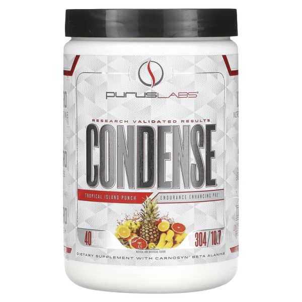 Purus Labs, ConDense, комплекс для повышения выносливости, тропический пунш, 304 г (10,7 унции)