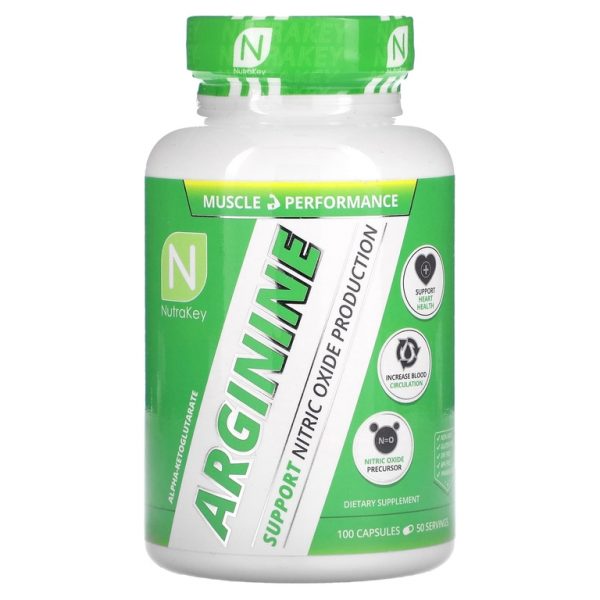 Nutrakey, Аргинин`` 100 капсул (Товар снят с продажи)