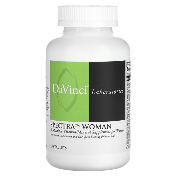 DaVinci Laboratories, Spectra Woman, комплекс витаминов и минералов, 120 таблеток