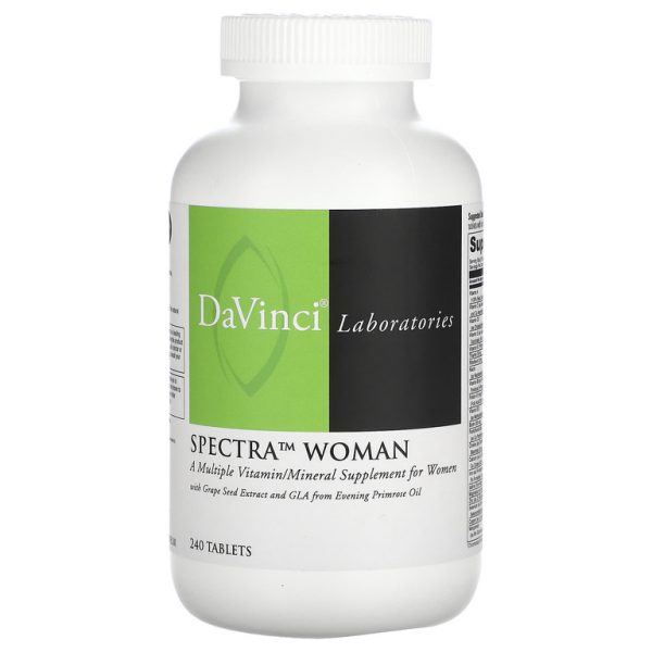 DaVinci Laboratories, Spectra Woman, комплекс витаминов и минералов, 240 таблеток