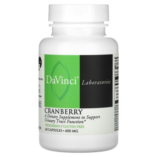 DaVinci Laboratories, Клюква, 400 мг, 60 капсул