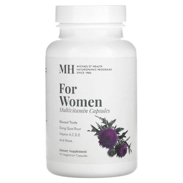 Michael's Health, Мультивитамины для женщин, 90 вегетарианских капсул