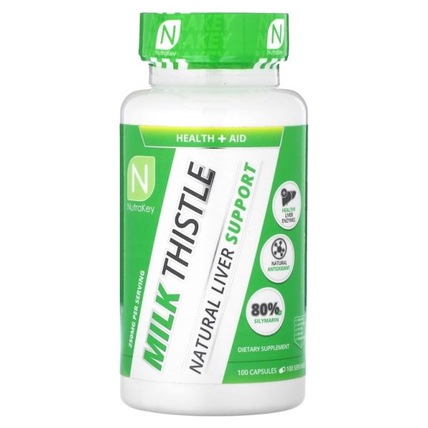 Nutrakey, Расторопша, 250 мг, 100 капсул (Товар снят с продажи)