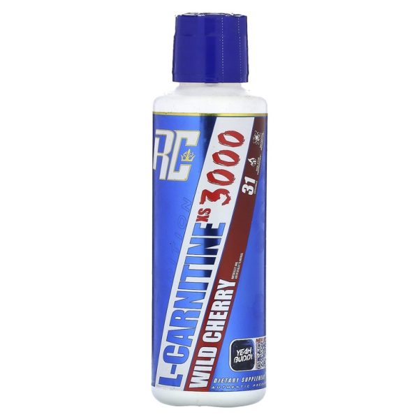 Ronnie Coleman, Vital Edition, XS 3000, L-карнитин, со вкусом черешни, 473,28 мл (16 жидк. унций)