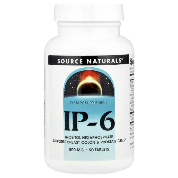 Source Naturals, IP-6, 800 мг, 90 таблеток