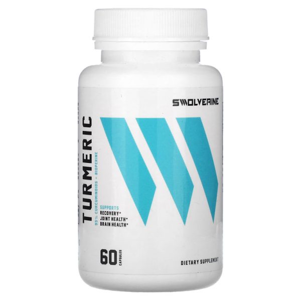Swolverine, куркума, 60 капсул (Товар снят с продажи)