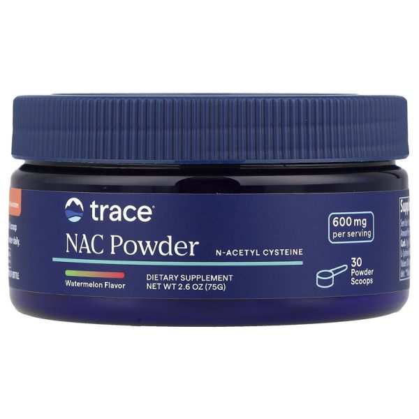 Trace, NAC в порошке, со вкусом арбуза, 75 г (2,6 унции)