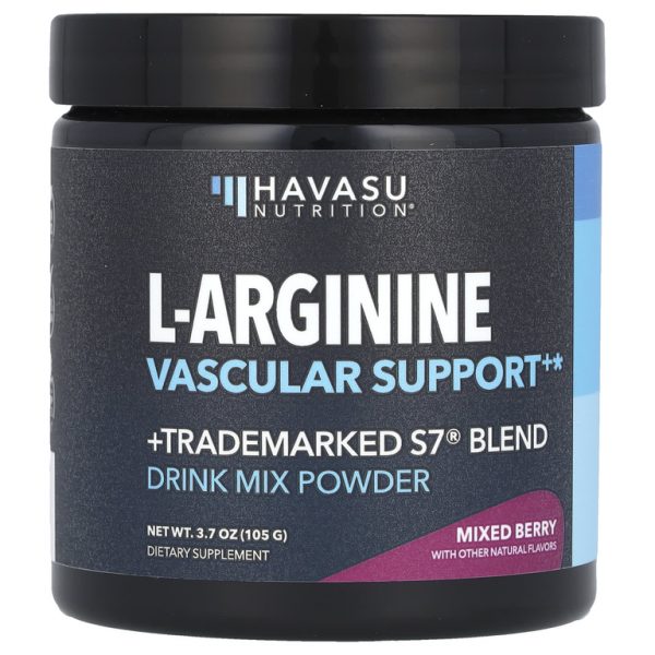 Havasu Nutrition, L-аргинин, для поддержки сосудов, ягодное ассорти, 105 г (3,7 унции) (Товар снят с продажи)