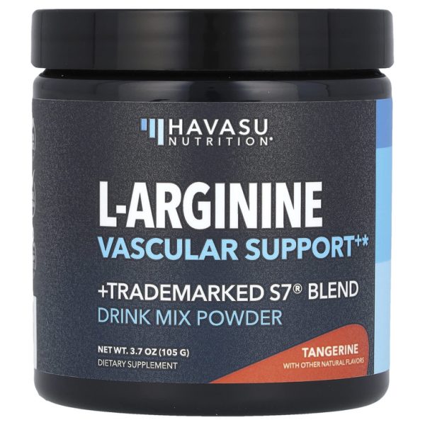 Havasu Nutrition, L-аргинин, для поддержки сосудов, мандарин, 105 г (3,7 унции) (Товар снят с продажи)