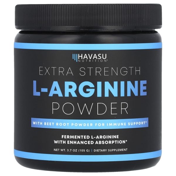 Havasu Nutrition, L-аргинин в порошке, с повышенной силой действия, 105 г (3,7 унции) (Товар снят с продажи)