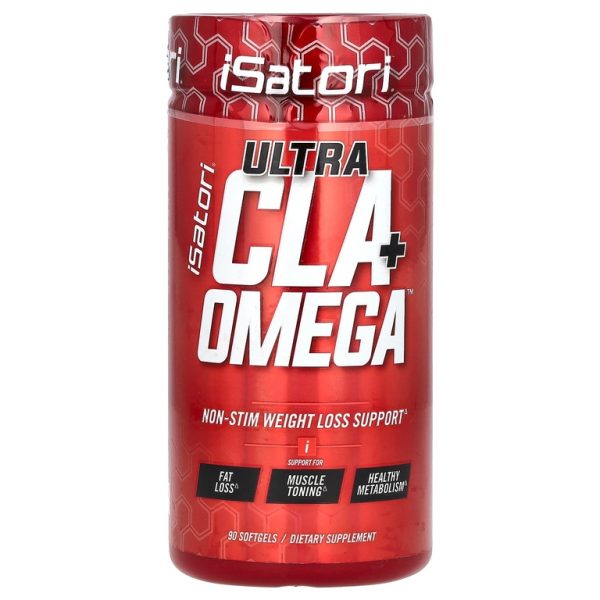 Isatori, Ultra CLA + омега, 90 мягких таблеток