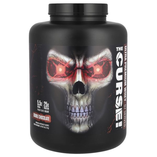 JNX Sports, Проклятие! Сыворотка Ultra Premium, двойной шоколад, 2,27 кг (5 фунтов)