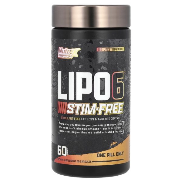 Nutrex Research, Lipo6, без стимуляторов, 60 капсул (Товар снят с продажи)